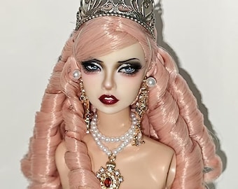 PaperArk - Nanfeng Notos - Boneca de Arte Personalizada OOAK Repintada - Cabeça da boneca Poppy Parker - Fashion Royalty - Integrity Toys - NuFace