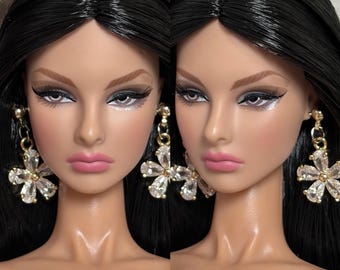 PaperArk - Lucy - OOAK Custom Art Doll Repaint Agnes Poppy Parker doll head Fashion Royalty Integrity Toys NuFace