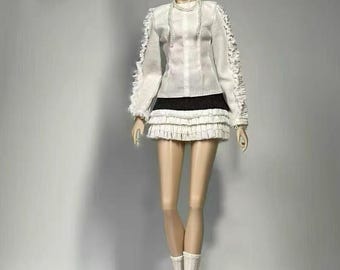 PaperArk - Yan - OOAK Custom Art Doll  Fashion Royalty doll Integrity Toys Clothes