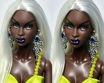 PaperArk - Iris - OOAK Custom Art Doll Repaint Fashion Royalty Adele Integrity Toys NuFace