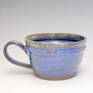 Bol à soupe bleu, tasse à soupe, tasse confortable, grande tasse, 20 oz