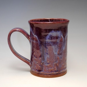 18 oz Tree Mug, Purple Mug, Cozy Mug, Rustic Mug, Pottery Mug, Made in Colorado, Made in the USA