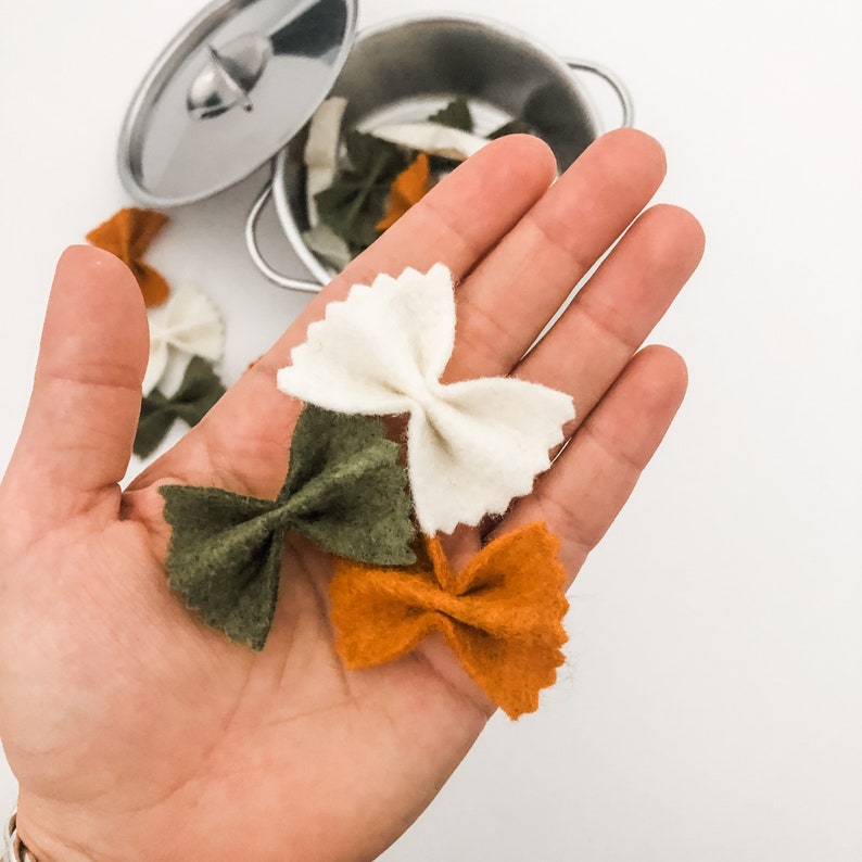 Felt Pasta / Felt Food / Ikea Duktig Food / Ikea Play Kitchen Etsy