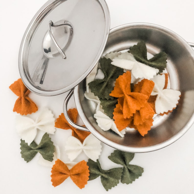 Felt Pasta / Felt Food / Ikea Duktig Food / Ikea Play Kitchen Etsy