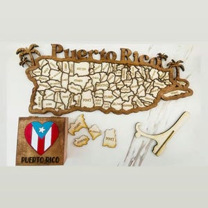 Mapa de Puerto Rico  Rompe Cabeza
