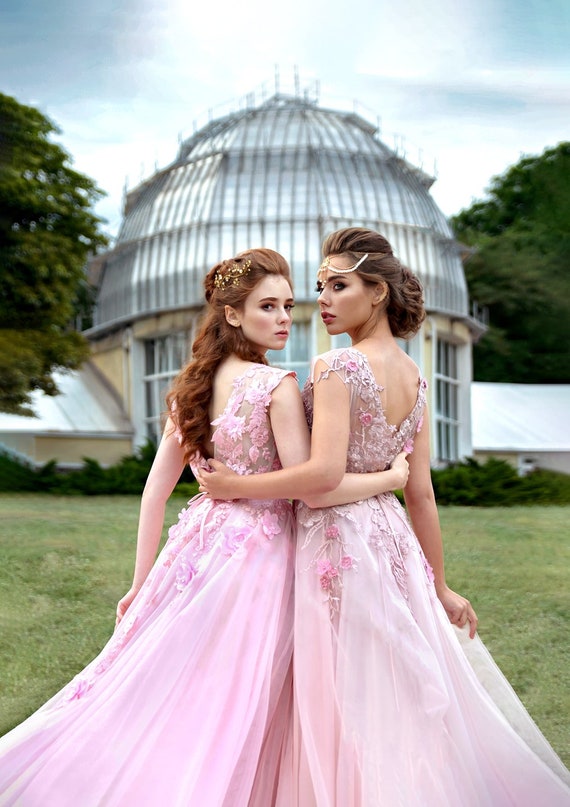 Robe rose pour mariage hotsell