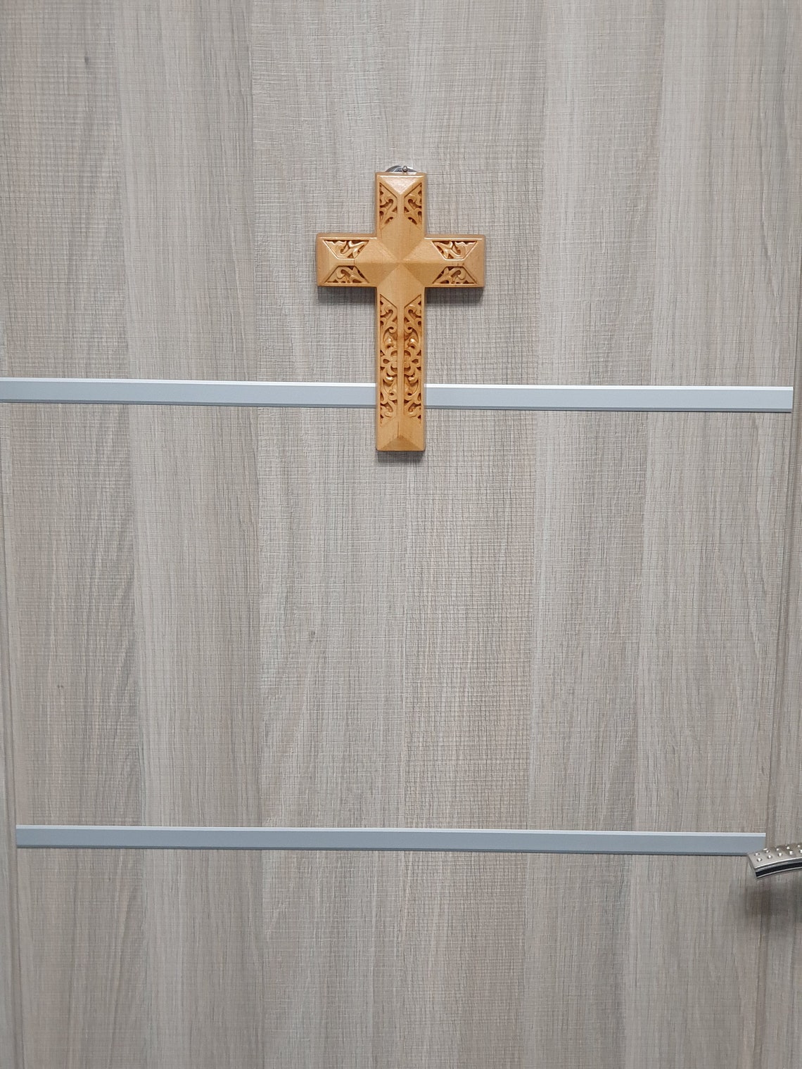 Italian Cross Wall Art Decor Carved Wooden Italian Cross for Etsy