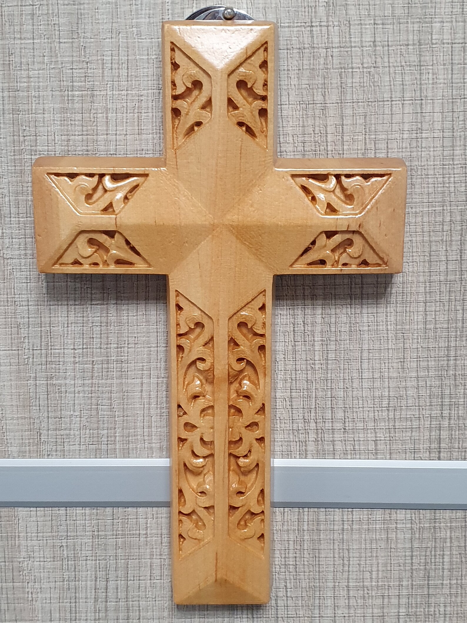 Italian Cross Wall Art Decor Carved Wooden Italian Cross for Etsy