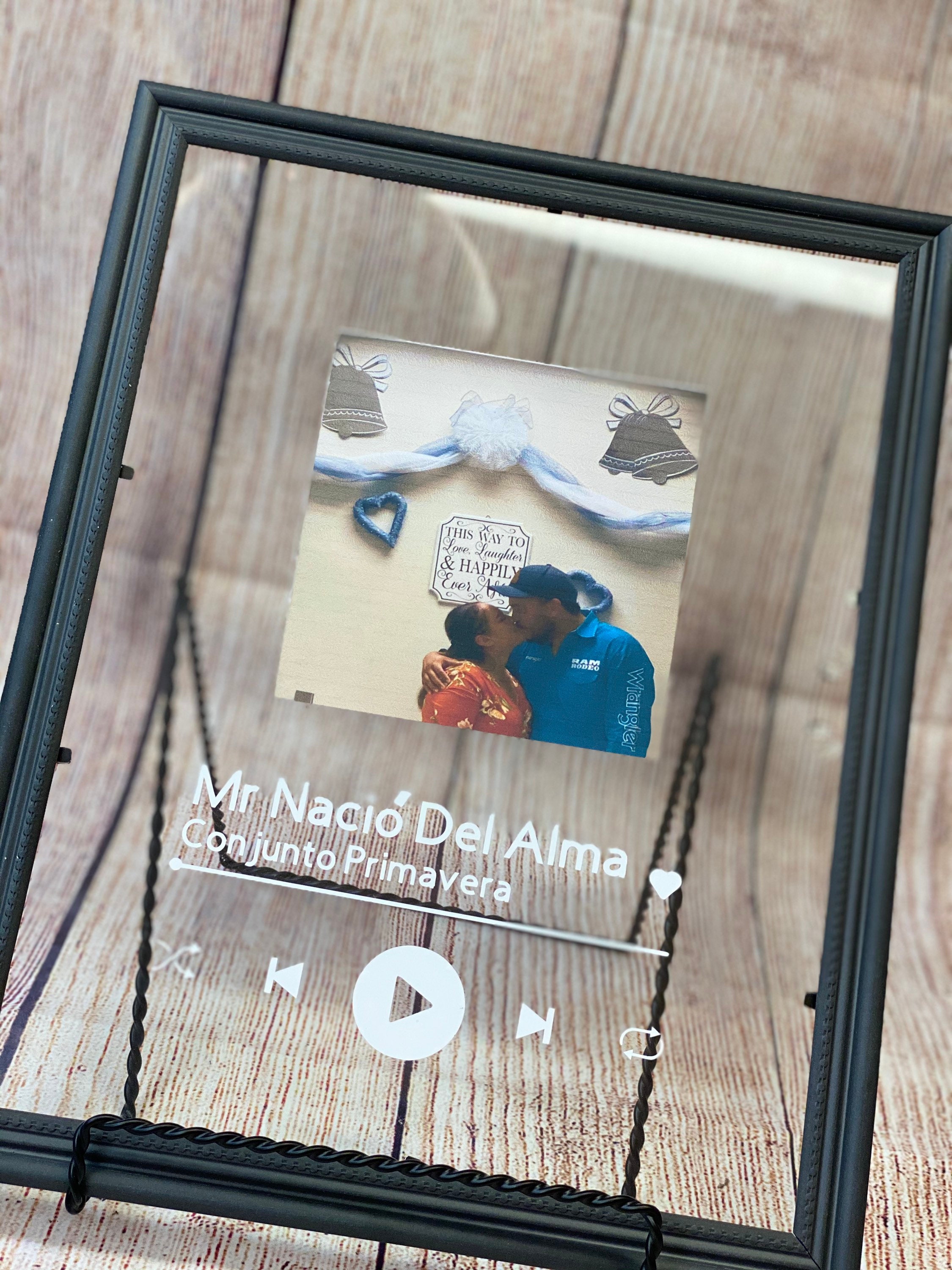 Glass Song Plaque Etsy