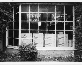 Fan Shop, Austin Texas - Silver Gelatin Print