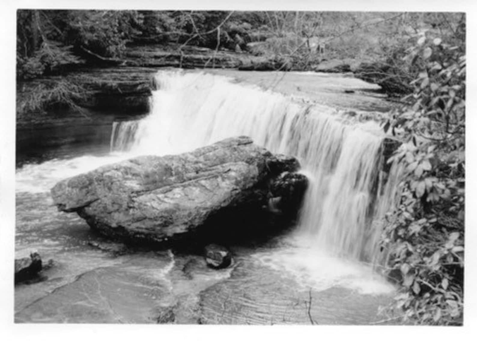 Greeter Falls Near Altamont Tennessee Silver Gelatin Print Etsy