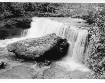 Greeter Falls, near Altamont, Tennessee - Silver Gelatin Print