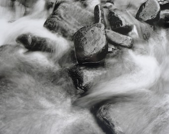 Water Wisps on North Chick - 11x14" Silver Gelatin Print