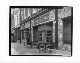 Honest Pint, Chattanooga, Tennessee - 5x7 Silver Gelatin Darkroom Contact Print