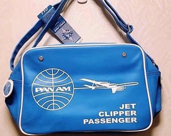 retro pan am bag