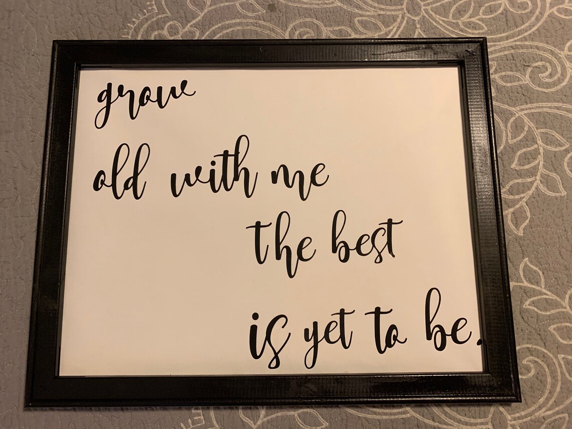 Custom Framed Canvas Signs Etsy