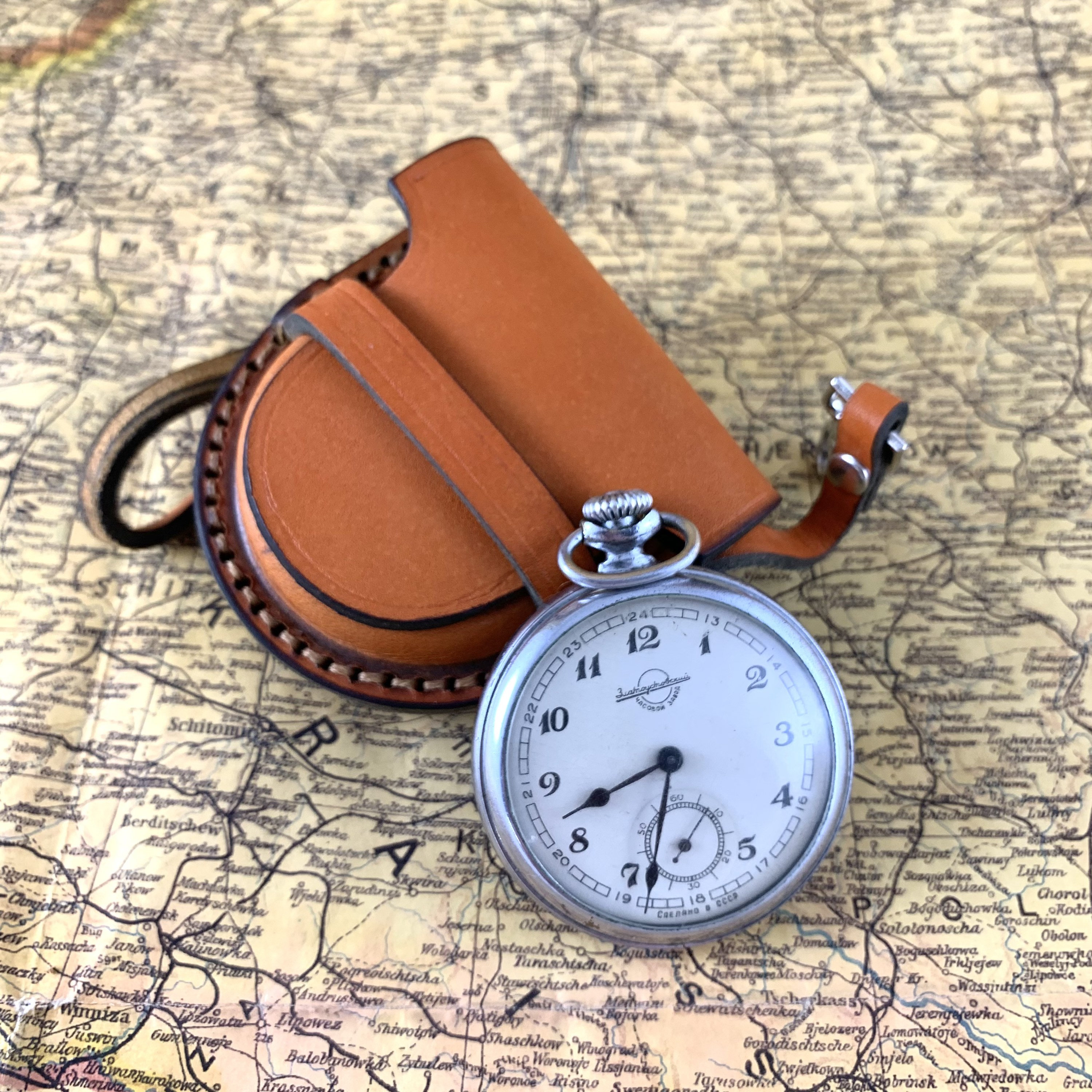 Case for Pocket Watch 50mm Pocket Watch Case Molnija ZIM Etsy