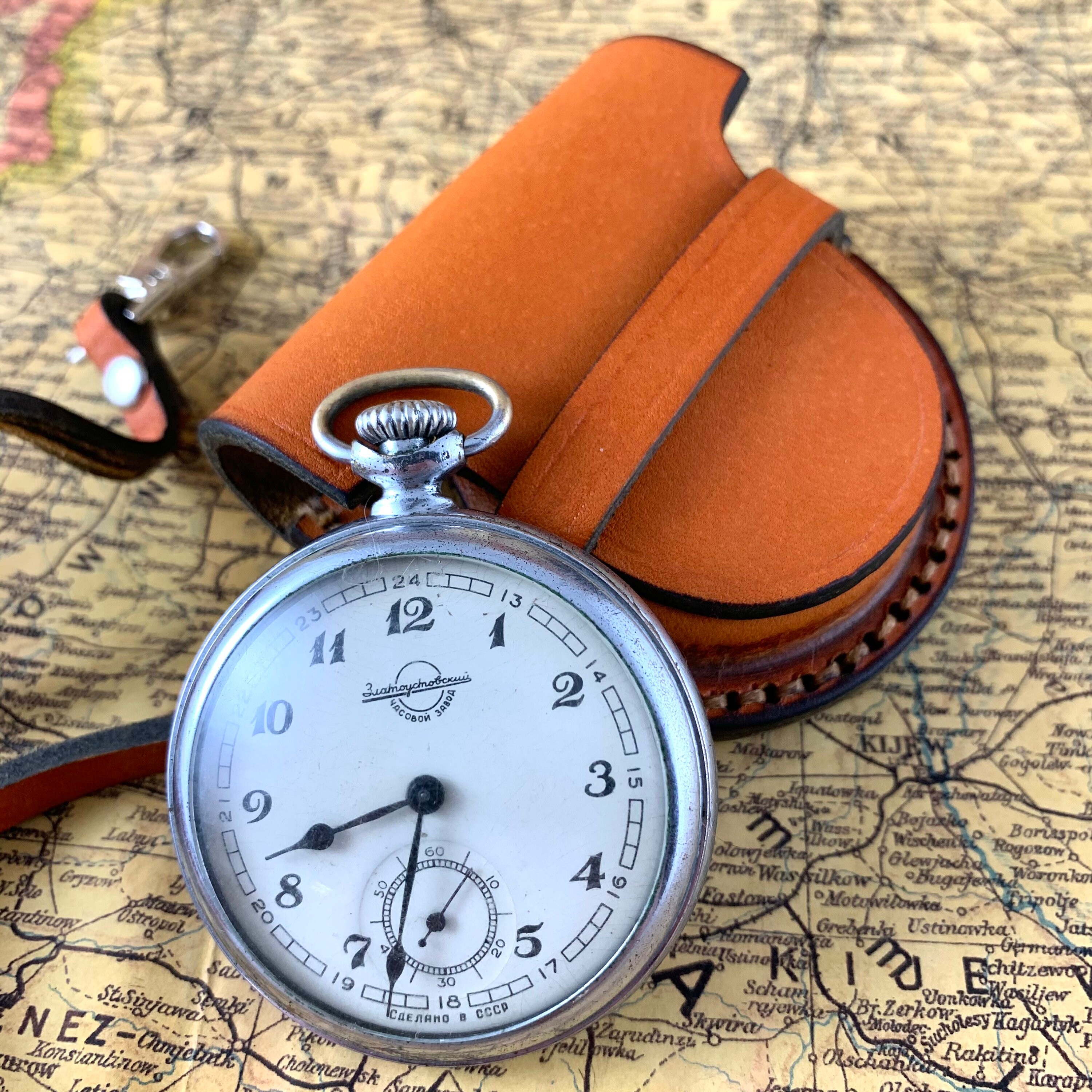 Case for Pocket Watch 50mm Pocket Watch Case Molnija ZIM Etsy