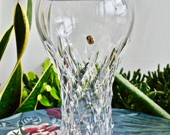 Peill & Putzler crystal vase hand-blown solid