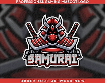 Custom Amazing Gaming Mascot Logo Design For Twitch, Youtube, Discord, Esport, Streaming Or Any Project