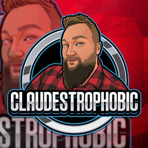 Custom Unique Portrait Mascot Logo For Gaming, Twitch, E-sports, Youtube, Streaming, Team, Podcast Channel, Cartoon Caricature From Photo