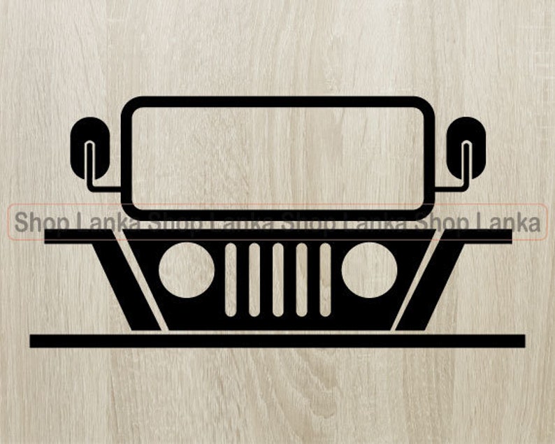 Download Jeep front/ Jeep Lovers Bundle Svg Jpg Pdf Png Dxf Eps | Etsy