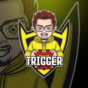 Custom Gaming Mascot Logo Design/ Twitch Logo/ Esports Logo/ Team Logo/ Youtube Logo/ Streamer Logo/ Logo Design Service