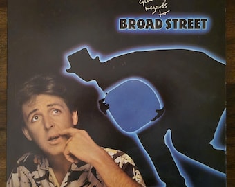Paul McCartney Przekaż moje pozdrowienia dla Broad Street Płyta winylowa Columbia VG++