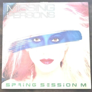 Missing Persons "Spring Session M" Vinyl LP, New Wave Punk Capitol Records