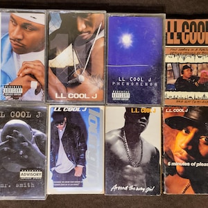Lot of 8 LL Cool J cassette tapes Cassettes tape classic hip-hop rap soul funk