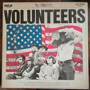 Jefferson Airplane &quot;Volunteers&quot; Vinyl Record Album - Early Pressing