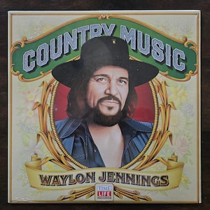 Sealed Waylon Jennings Time Life Country Music Vinyl LP album record