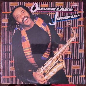 Sealed Oliver Lake &quot;Jump Up&quot; Vinyl Record LP - Gramavision Jazz Funk