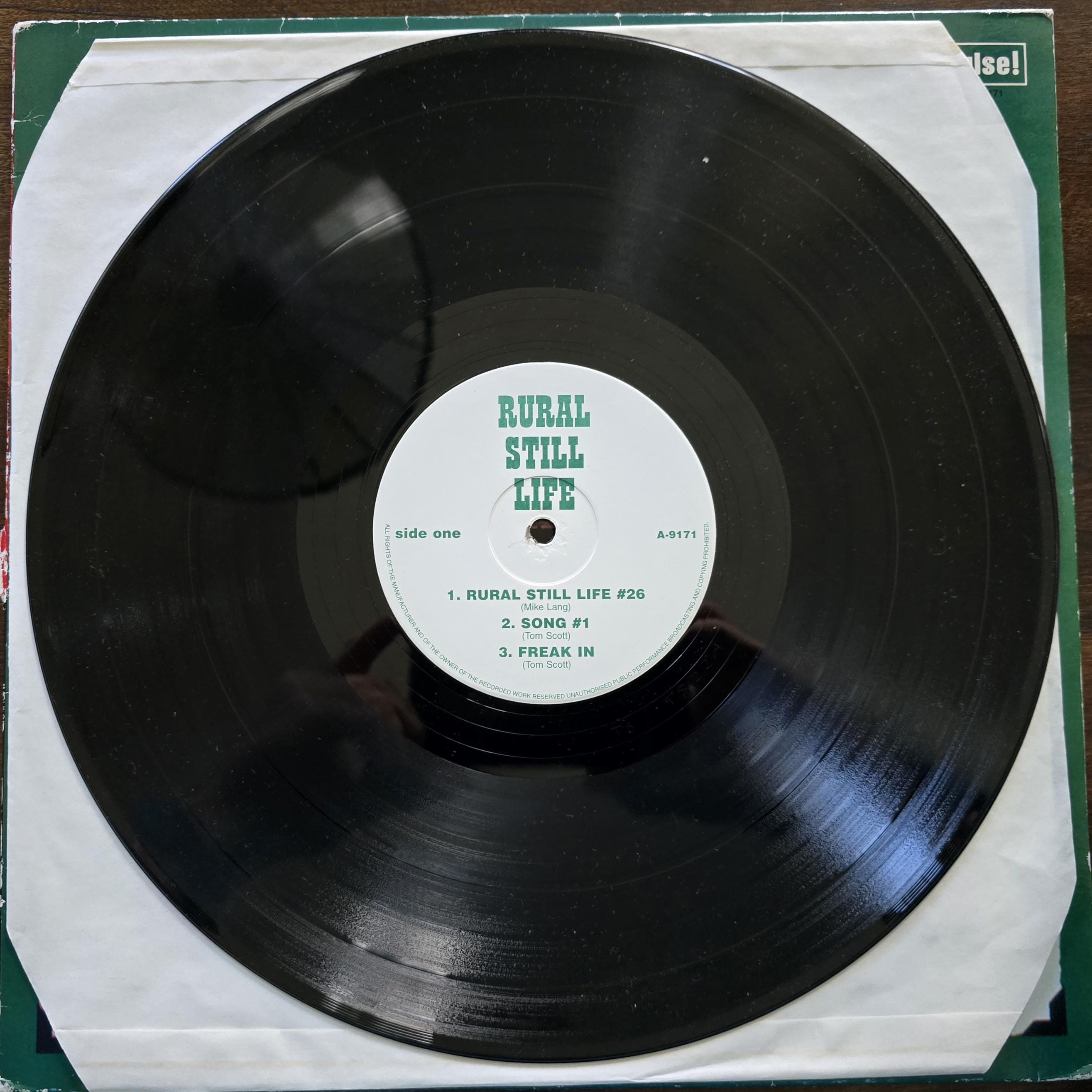 Vinyle LP Tom Scott « Rural Still Life » - Impulse Records 