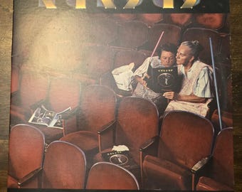 Kansas "Two For the Show" Álbum doble de rock clásico en vivo, vinilo vintage de 33 rpm, Kirshner