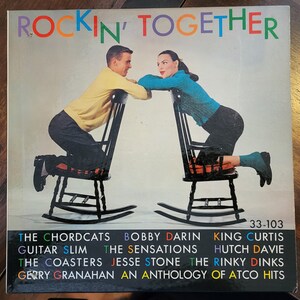 Rockin&#39; Together - 1958 Atco Records Vinyl LP - Rock and Roll Compilation