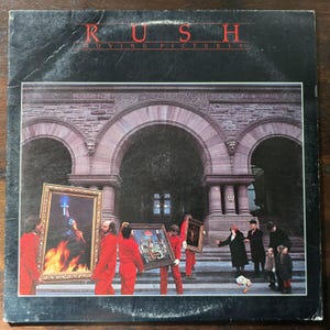 Rush &quot;Moving Pictures&quot; prog rock progresive Vinyl Record Album - Early Pressing