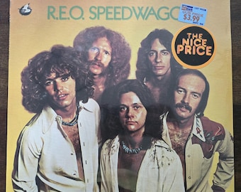 SEALED R.E.O. Speedwagon "Lost in a Dream" Classic Rock Record Album Vinyl 33rpm, Epic Records