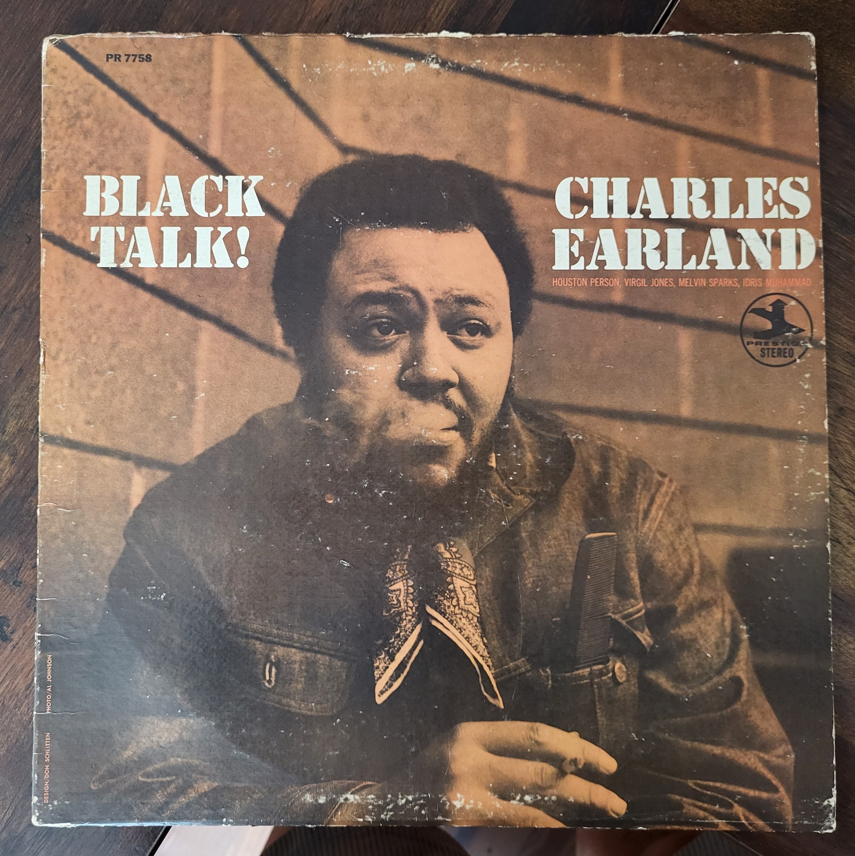 Charles Earland black Talk Record Album Lp Vinyl Etsy