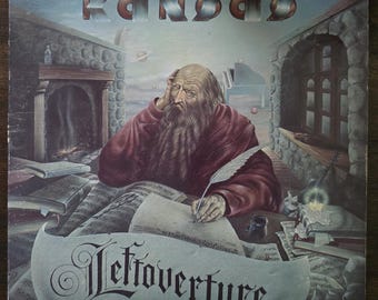 Kansas "Leftoverture" Classic Rock Album LP vintage Vinyl 33rpm, Kirshner