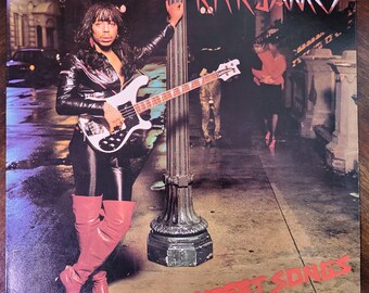 Rick James "Street Songs" Soul Funk Disco bass Record Album lp Vinyl 33rpm Motown Gordy Tamla