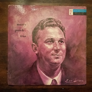 Marty Paich Trio: Rare West Coast Jazz Vinyl LP - Mode Records
