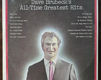Los grandes éxitos de Dave Brubeck de todos los tiempos - Columbia Jazz Record - Álbum doble en vinilo LP de 33 rpm