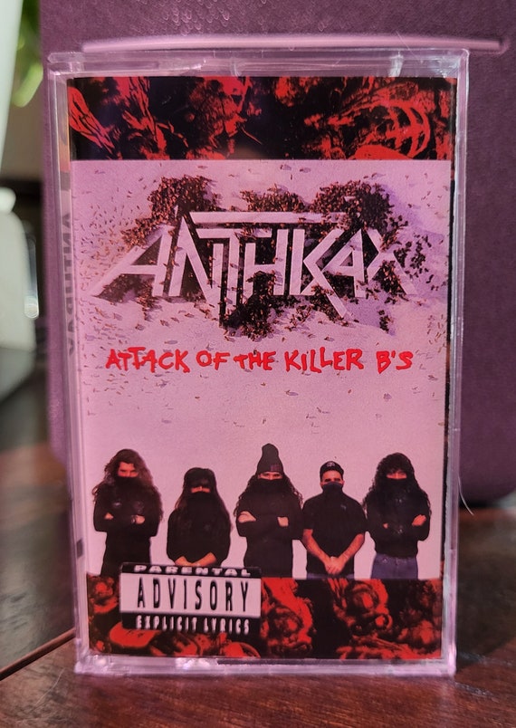 Anthrax "Attack of the Killer B's" tape classic thrash heavy metal cassette rock Scott Ian