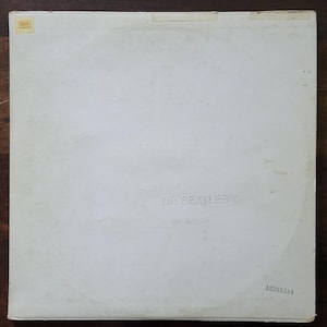 The Beatles White Album: Apple Serial Numbered Vinyl Record - 33rpm