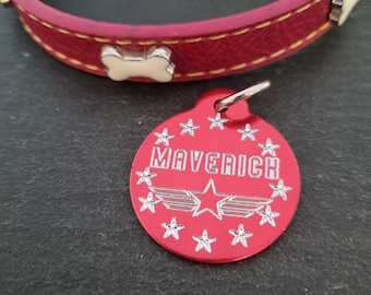 Dog Name Tag, Custom Dog Tag, Dog Collar Tag, Personalized Cat Tag, Custom Cat Collar Tag, Cat ID Tag, Custom Dog ID Tag, Engraved Pet Tag
