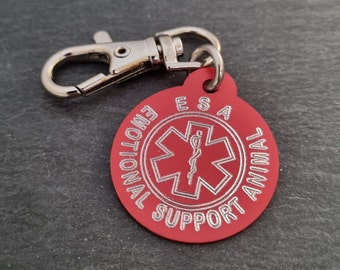 Medical Emergency Medical Tag Alert Customizable Engraved Aluminum · Medical Alert Keychain · Diabetes · Allergy · Custom id tag · dog tag