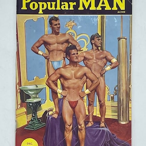 Popular Man Acme December 1959 Adult / Gay / Gay Art / Gay Interest / Gay History
