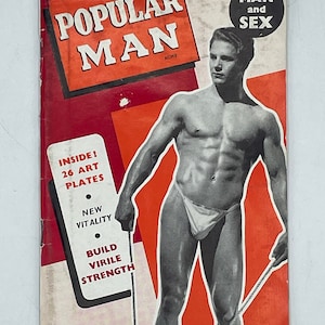 Popular Man Acme June 1958 Adult/Gay/Gay Art/Gay Interest/Gay History