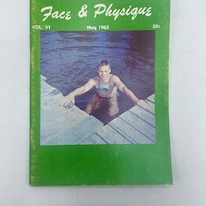 Face & Physique Vol.6 May 1963 Adult / Gay / Beefcake / Gay Art / Gay Interest / Gay History